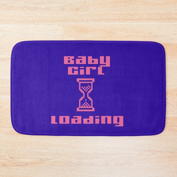 Item preview, Baby Girl loading designed and sold by ClumsyClouds.