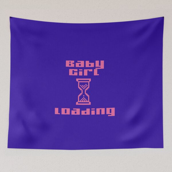 Item preview, Baby Girl loading designed and sold by ClumsyClouds.