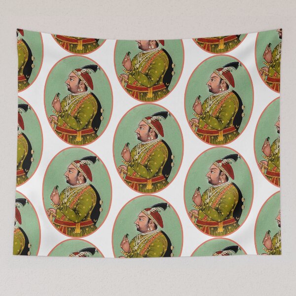 Item preview, Detail from wall art in the City Palace, Udaipur Rajasthan India designed and sold by Gurunath Bhadekar.