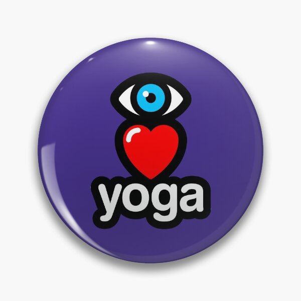 Item preview, i love yoga – Ajna (Indigo) designed and sold by MisterSquid.