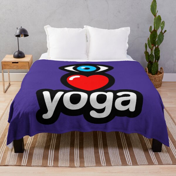 Item preview, i love yoga – Ajna (Indigo) designed and sold by MisterSquid.