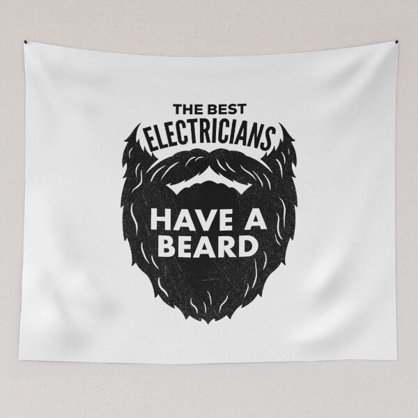 Item preview, The Best Electricians Have a Beard designed and sold by HalpinDesign.