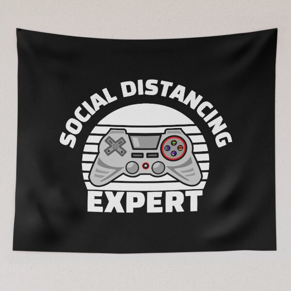 Item preview, Social Distancing Expert Gamer designed and sold by OMdesigns93.
