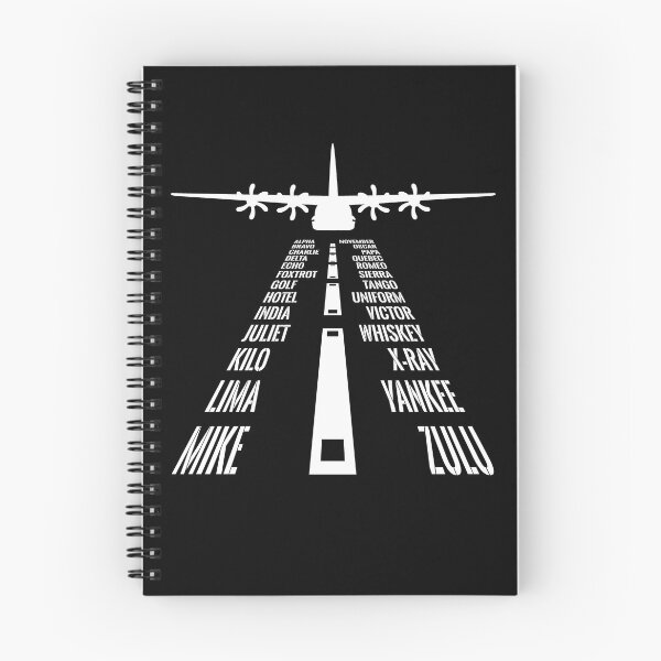 Item preview, C-130 Hercules Pilot Phonetic Alphabet Runway Flying C130 Gear designed and sold by DynamicDesign.