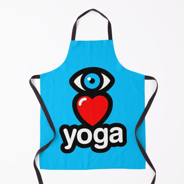 Item preview, i love yoga – Vishuddha (Blue) designed and sold by MisterSquid.
