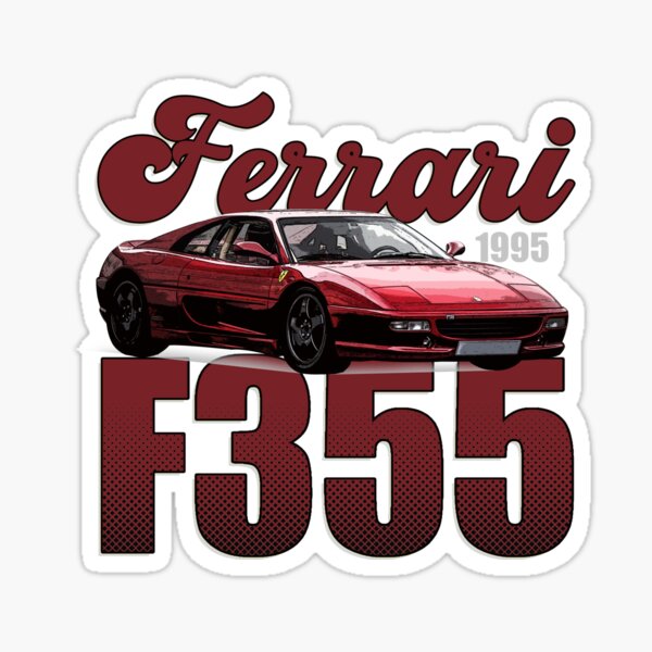 Ferrari F355 Stickers for Sale | Redbubble