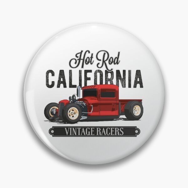 Aperçu de l'œuvre Hot Rod Californie créée et vendue par CreativeTag.