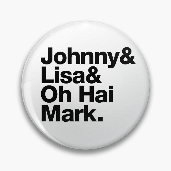 Item preview, The Room and Oh Hai Mark (black text) designed and sold by Lolvetica.
