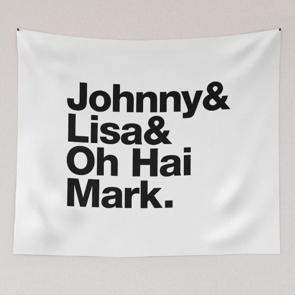 Item preview, The Room and Oh Hai Mark (black text) designed and sold by Lolvetica.