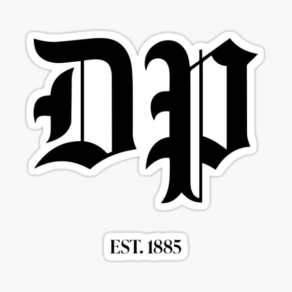 DP Est 1885 Black Sticker