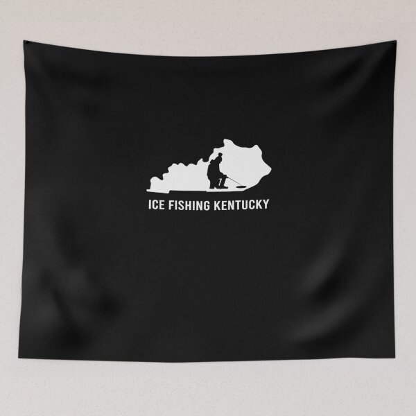 Item preview, Ice fishing Kentucky designed and sold by ElBeDesigns.