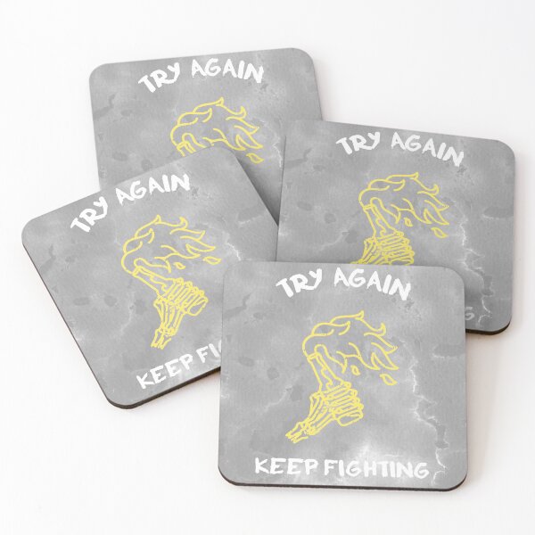 Item preview, Try again keep fighting designed and sold by darikamc.