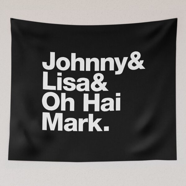 Item preview, The Room and Oh Hai Mark (white text) designed and sold by Lolvetica.