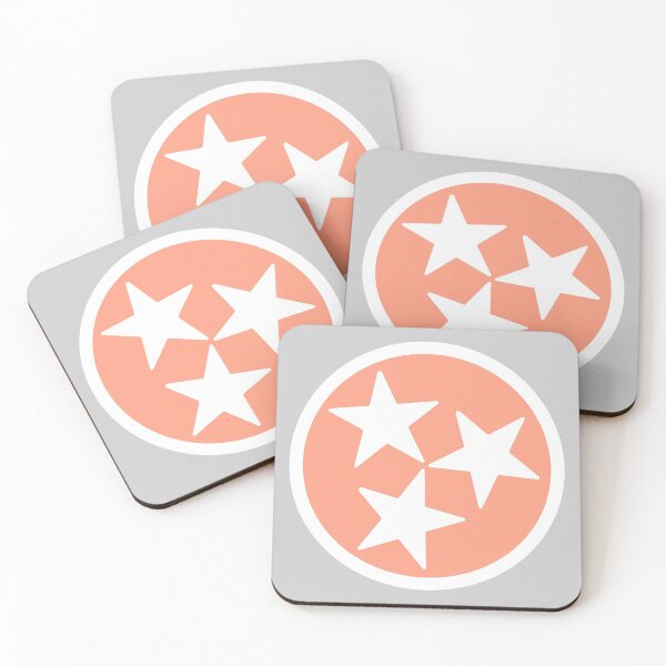 Item preview, Melocotón y blanco Tri-Star designed and sold by tennessee-carly.