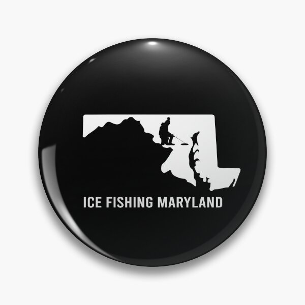 Item preview, Ice fishing Maryland designed and sold by ElBeDesigns.