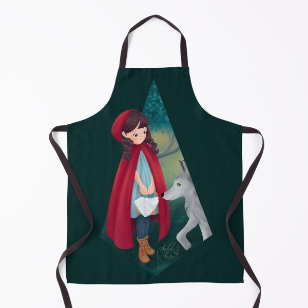 Item preview, Red Riding Hood & The Wolf designed and sold by LunarFoxID.