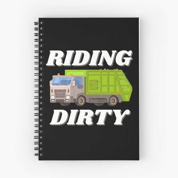 Item preview, Riding Dirty Garbage Trucks designed and sold by momsnpops.
