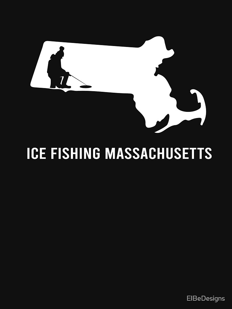 Funny ice fishing saying Poster by ElBeDesigns