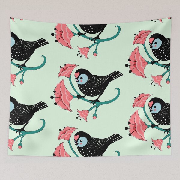 Item preview, Light green bird design designed and sold by MatthewR103.