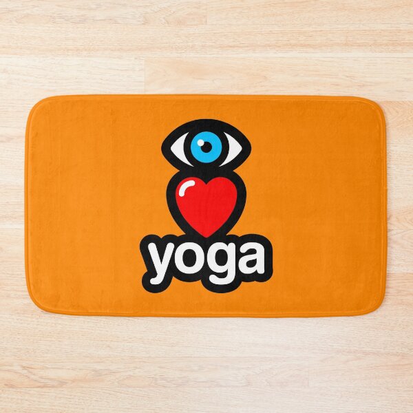 Item preview, i love yoga – Svadhisthana (Orange) designed and sold by MisterSquid.