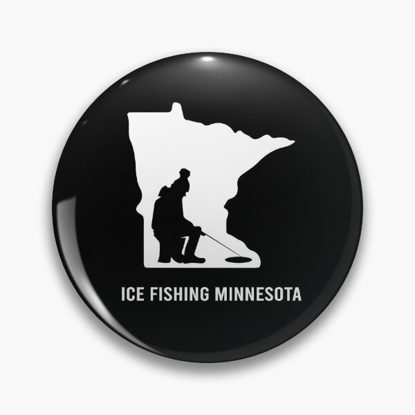Aperçu de l'œuvre Pêche sur glace Minnesota créée et vendue par ElBeDesigns.
