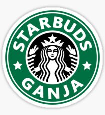 Starbuds Ganja Sticker