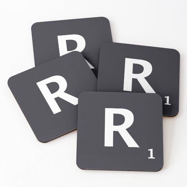 Item preview, Azulejo de Scrabble R designed and sold by CyberCult Store.
