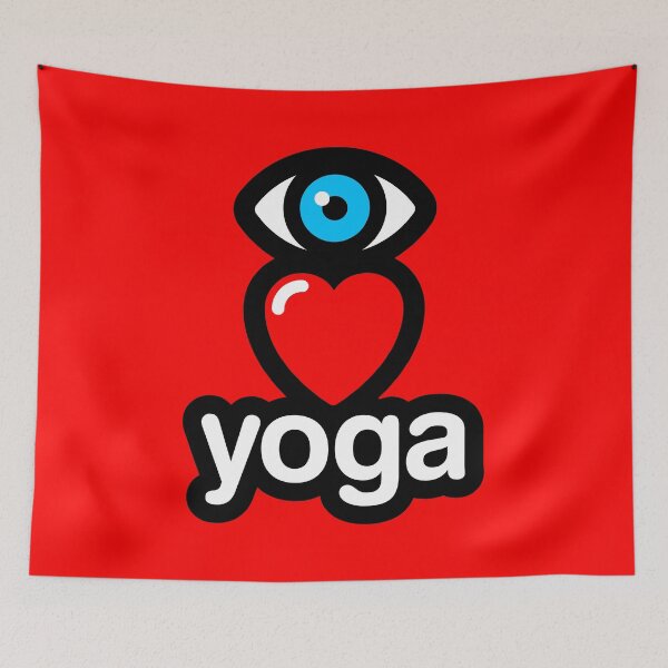 Artikelvorschau, Ich liebe Yoga - Muladhara (rot) entworfen und verkauft von MisterSquid.