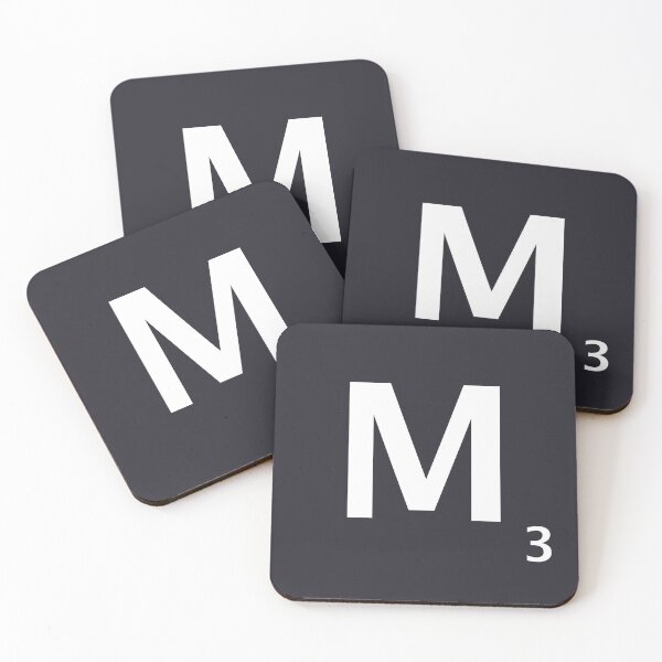 Item preview, Azulejo Scrabble M designed and sold by CyberCult Store.