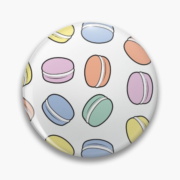 Item preview, rainbow macaroons sticker designed and sold by FSSU.