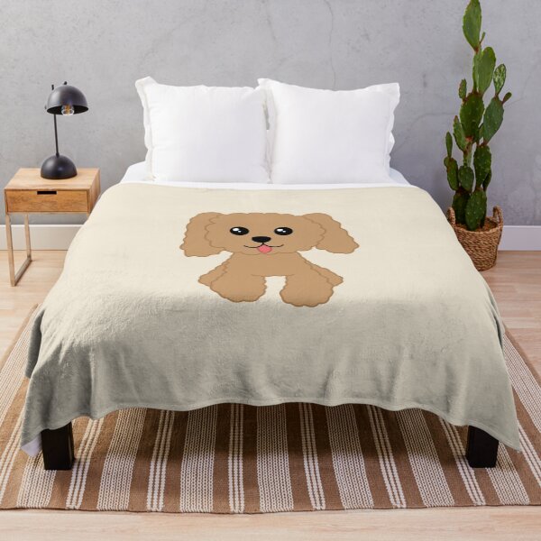 Item preview, Cute Toy Poodle Dog Apricot designed and sold by BubbleDes1gns.