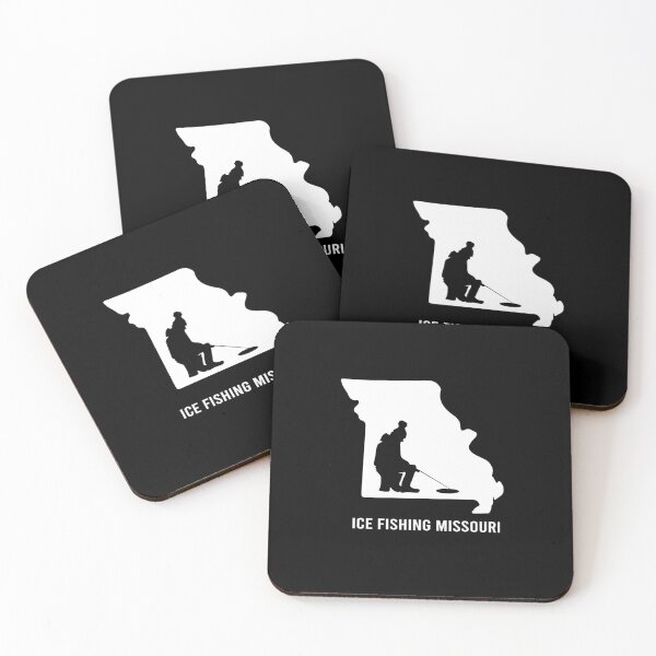 Item preview, Ice fishing Missouri designed and sold by ElBeDesigns.