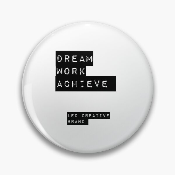 Item preview, Believe.work.achieve Black print designed and sold by LedCreativeBrnd.