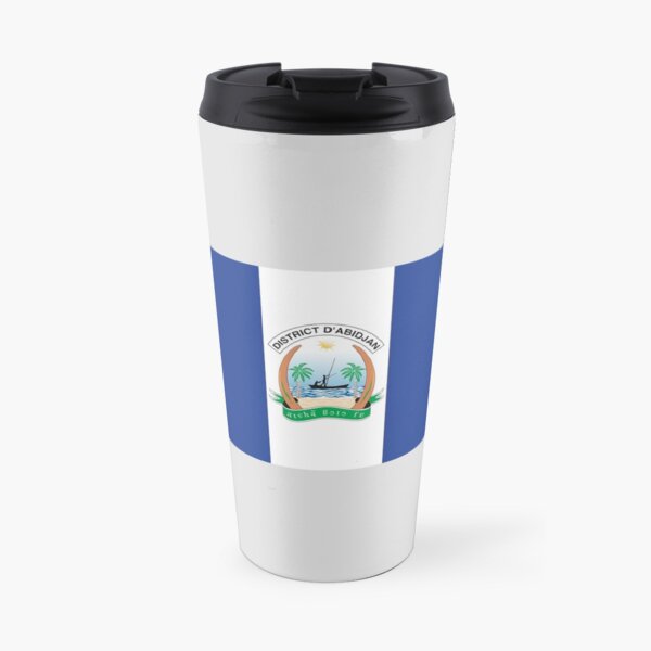 Flag of Abidjan Travel Mug