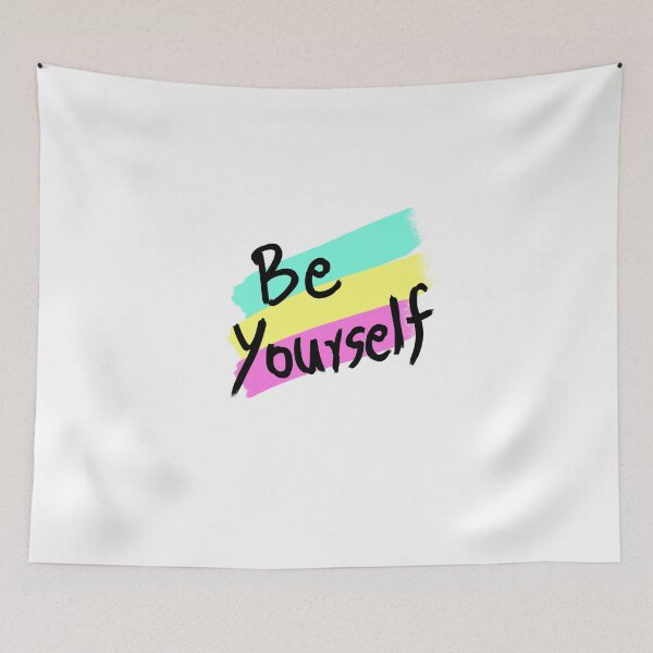 Item preview, Be yourself simple graphics print designed and sold by Peace-of-mind.
