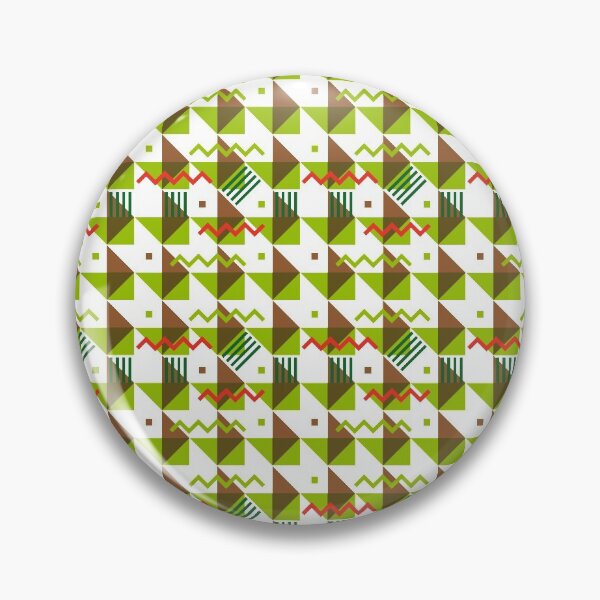 Item preview, Graphic patchwork brown green designed and sold by GingerBest.