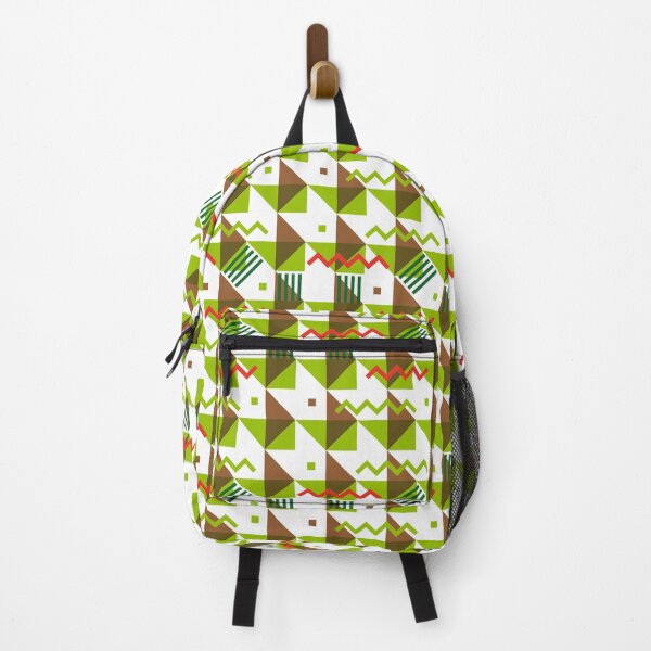 Item preview, Graphic patchwork brown green designed and sold by GingerBest.