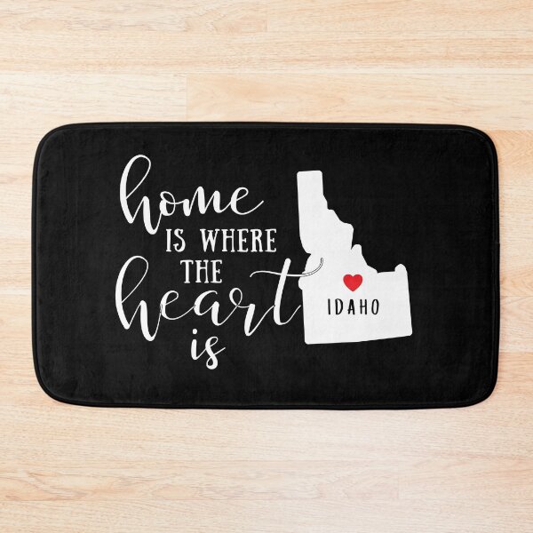 Item preview, Idaho, Home Is Where the Heart Is, Home State designed and sold by ladylaughprints.