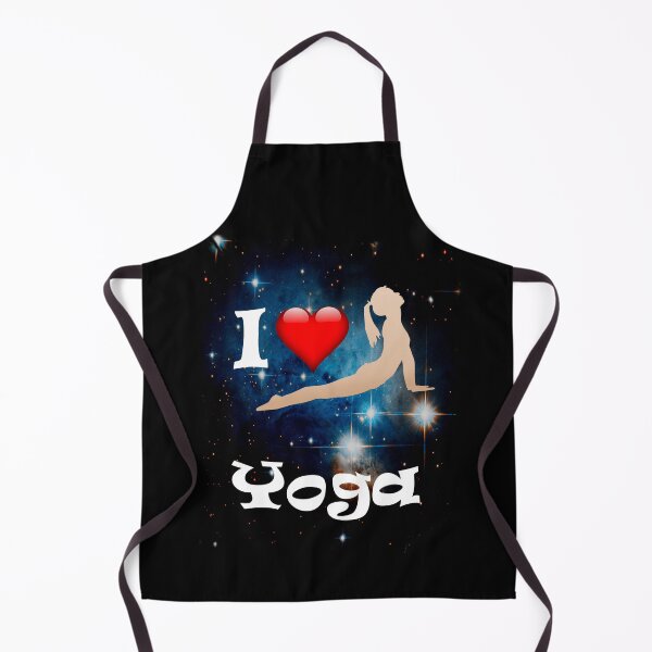 Item preview, 'I Heart Yoga' Cobra Pose Against the Stars designed and sold by Michael Pilinski.