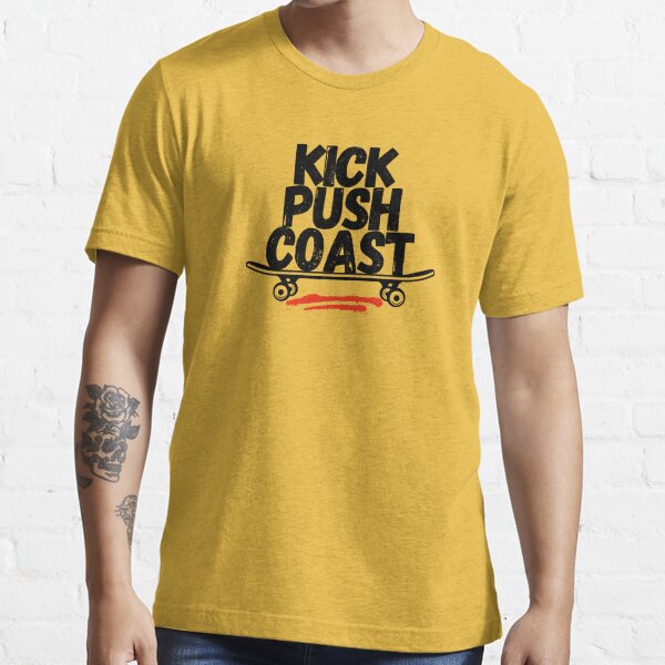 Push Push Coast T Shirt.kid's Cotton Tee.skateboard Shirt