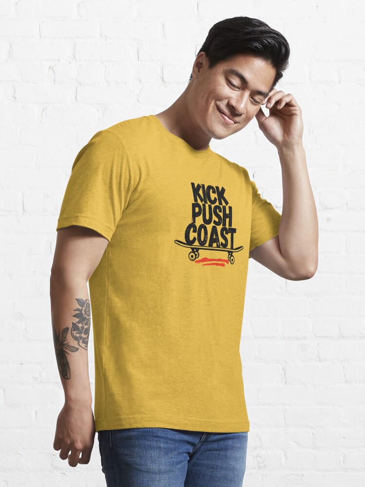 Push Push Coast T Shirt.kid's Cotton Tee.skateboard Shirt