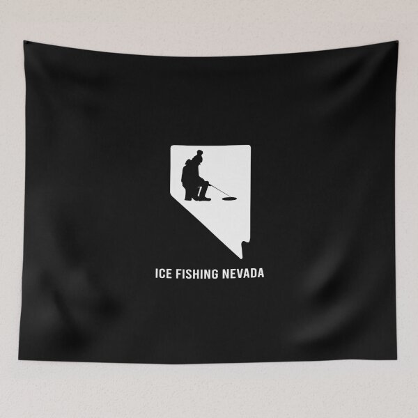 Item preview, Ice fishing Nevada designed and sold by ElBeDesigns.