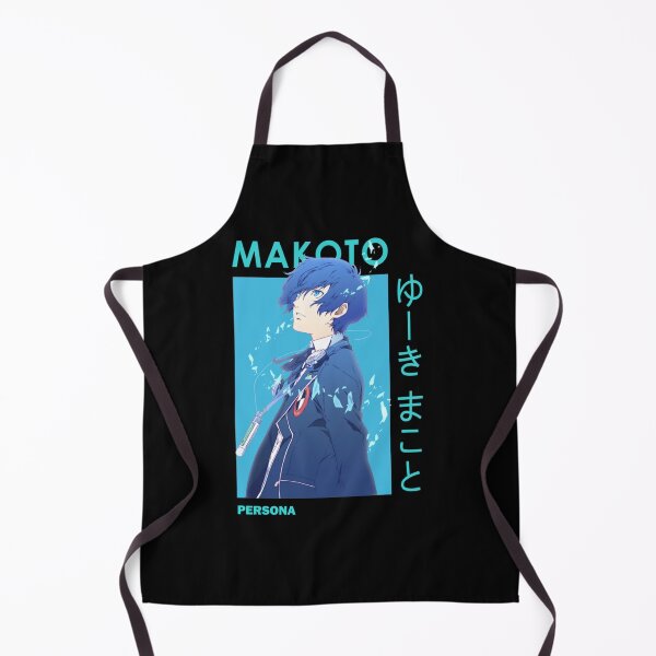 Item preview, Makoto Yuki Minato Blue Haired Persona 3 Protagonist Essential T-Shirt designed and sold by WilmerHills.