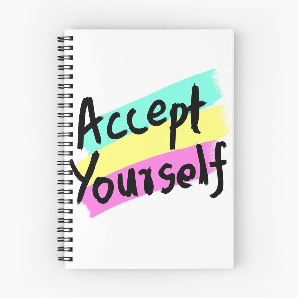 Item preview, accept yourself simple graphics print designed and sold by Peace-of-mind.
