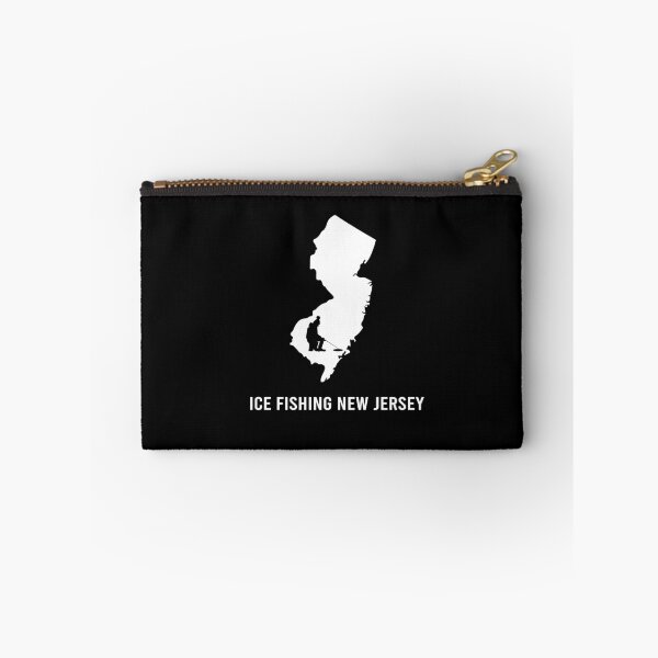 Item preview, Ice fishing New Jersey designed and sold by ElBeDesigns.