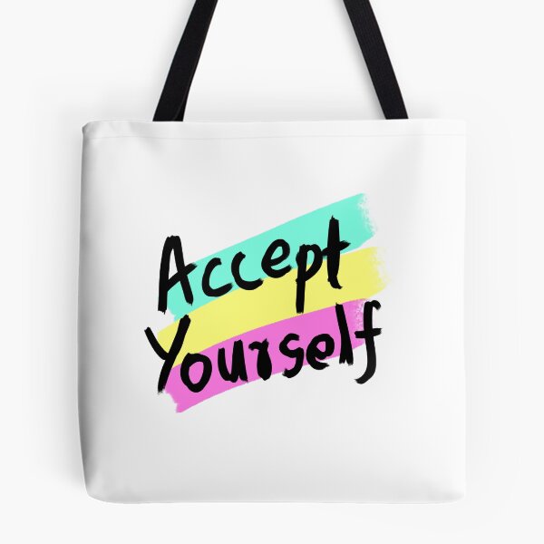 Item preview, accept yourself simple graphics print designed and sold by Peace-of-mind.