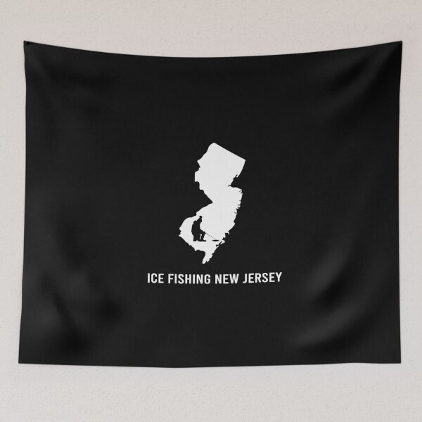 Item preview, Ice fishing New Jersey designed and sold by ElBeDesigns.