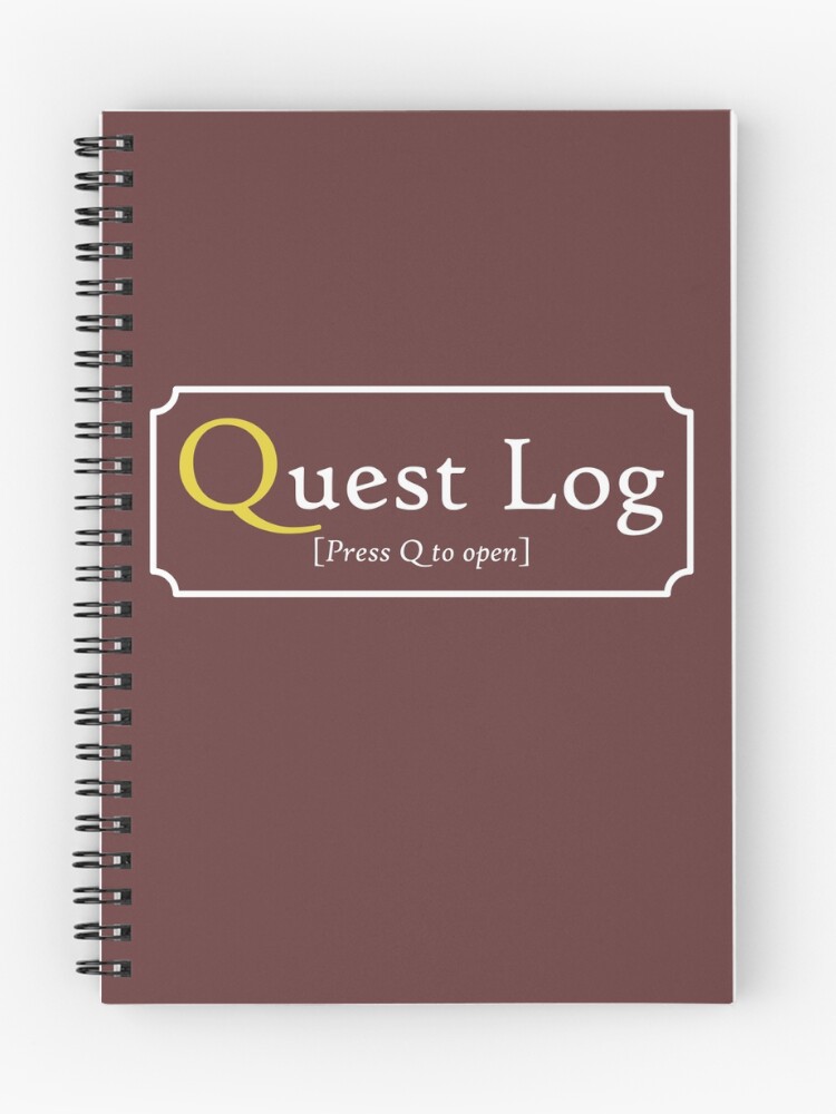 Thumbnail 1 of 3, Journal, Quest Log designed and sold by GeeHM.