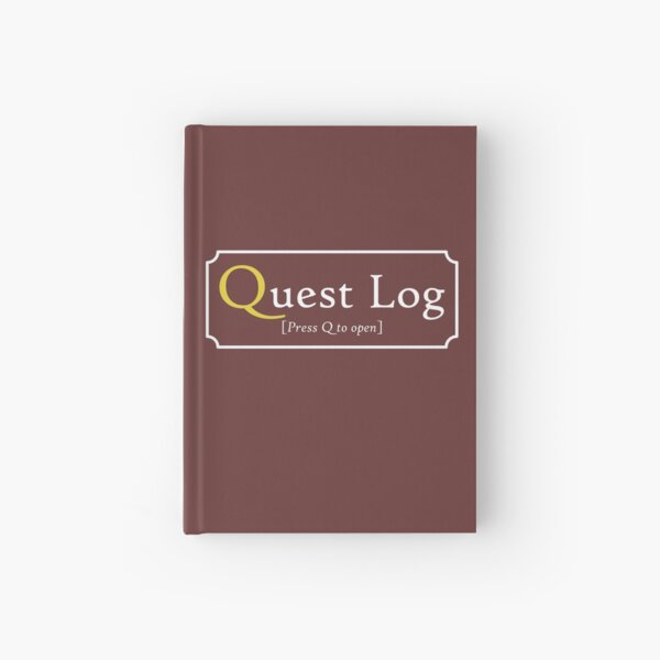 Quest Log Hardcover Journal