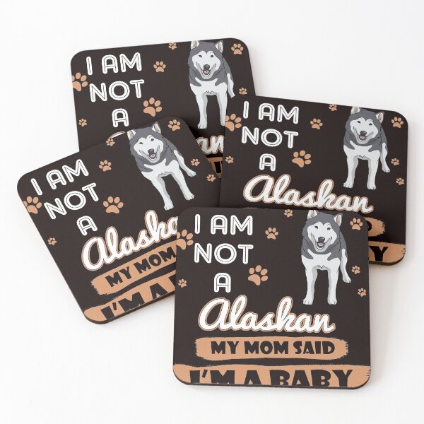 Item preview, Alaskan I&x27;m Telling My Mom Dog Mother&x27;s Day T-shirt essentiel designed and sold by blossomcuaz06.